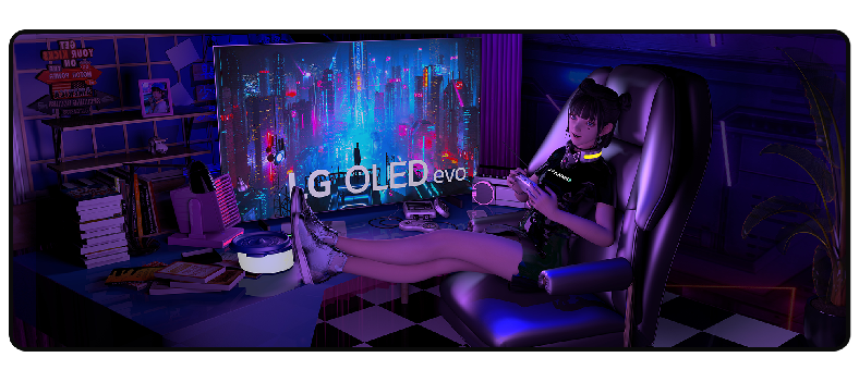 LG C2游戏电视跨圈层刷屏 开创“突破二次元 开机即现场”沉浸式体验