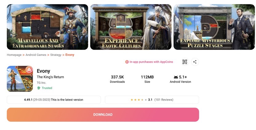 Aptoide：3.5亿用户的高ARPPU 游戏出海欧美还能如何获客增收
