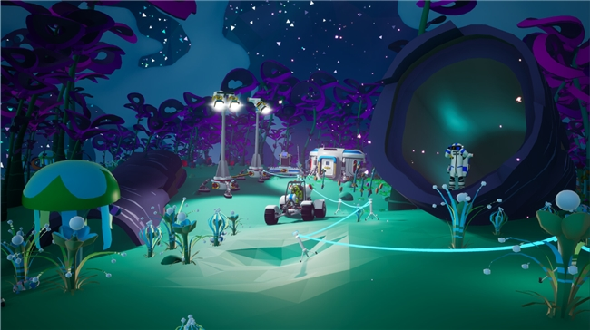 爆款科幻生存游戏《Astroneer》（异星探险家）首部扩展包Glitchwalkers现已正式推出！