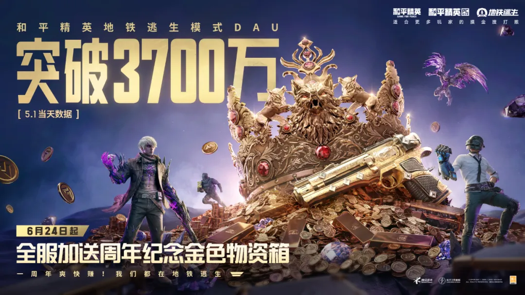对话《和平精英》:地铁逃生3700万DAU,如何领跑搜打撤? 对话《和平精英》:地铁逃生3700万DAU,如何领跑搜打撤?