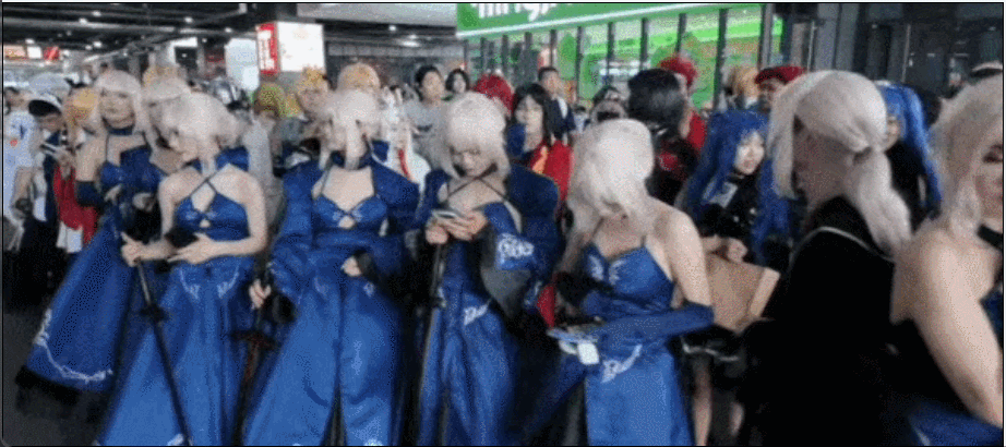 韩援Coser入驻B站吸粉50万，3600名玩家现场“成婚”，这届BW都谁赢了？