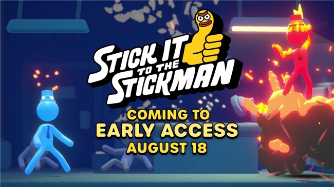 用拳头打通职场晋升路！物理乱斗新游《打工火柴人》8月18日Steam正式开打