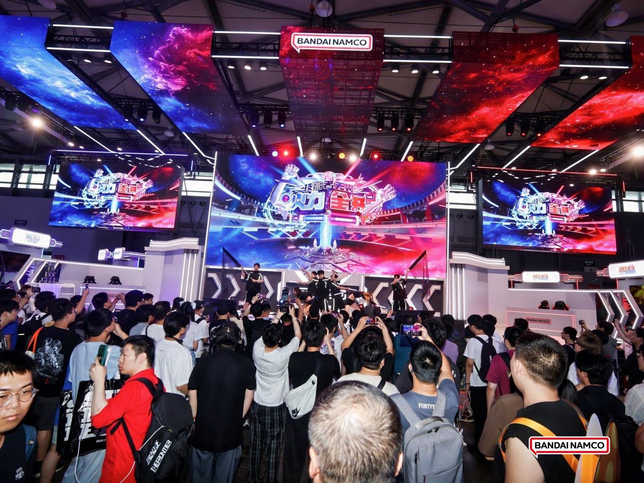 2025ChinaJoy展会圆满落幕 万代南梦宫游戏盛宴点燃夏日激情