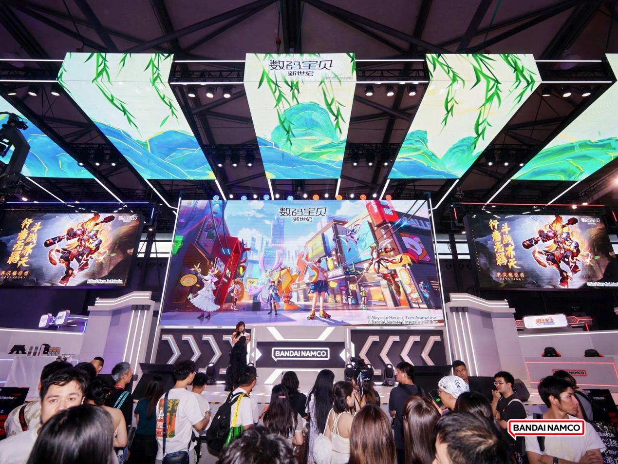 2025ChinaJoy展会圆满落幕 万代南梦宫游戏盛宴点燃夏日激情