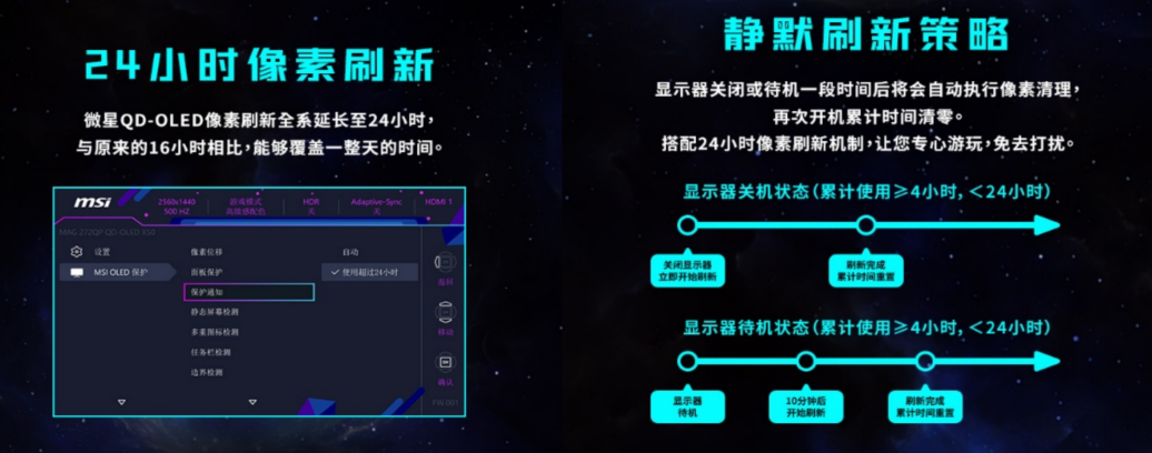 真AI更惊艳 微星推出AI电竞显示器MPG 271QR QD-OLED X50流光