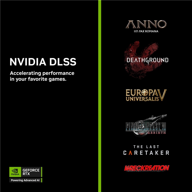 《最终幻想 VII 重生》等游戏支持DLSS 4,全新驱动发布 《最终幻想 VII 重生》等游戏支持DLSS 4,全新驱动发布