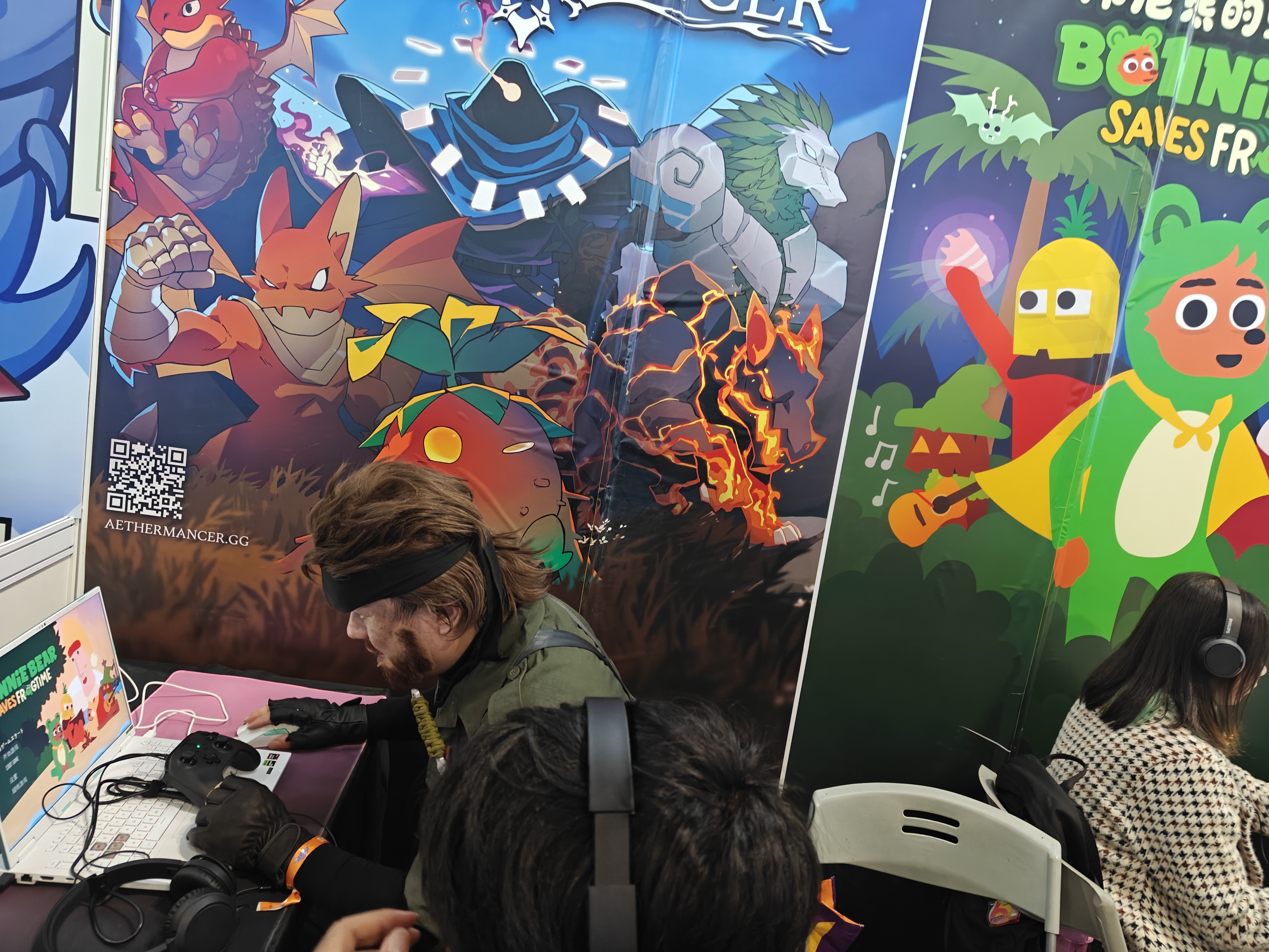 base64_image 《以太术士》发行商offbrand games首次参展Weplay,可爱新作广受玩家好评