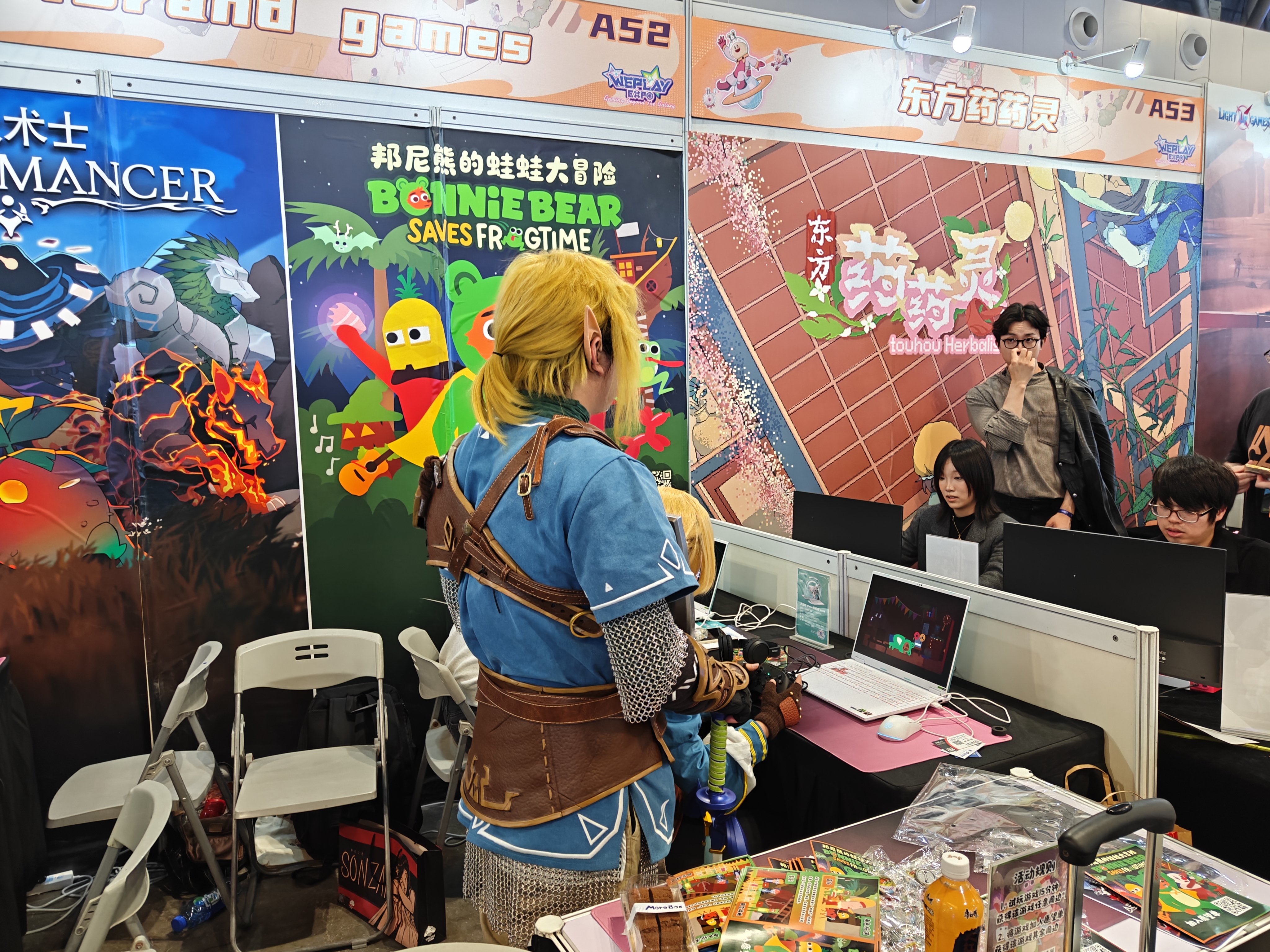 base64_image 《以太术士》发行商offbrand games首次参展Weplay,可爱新作广受玩家好评