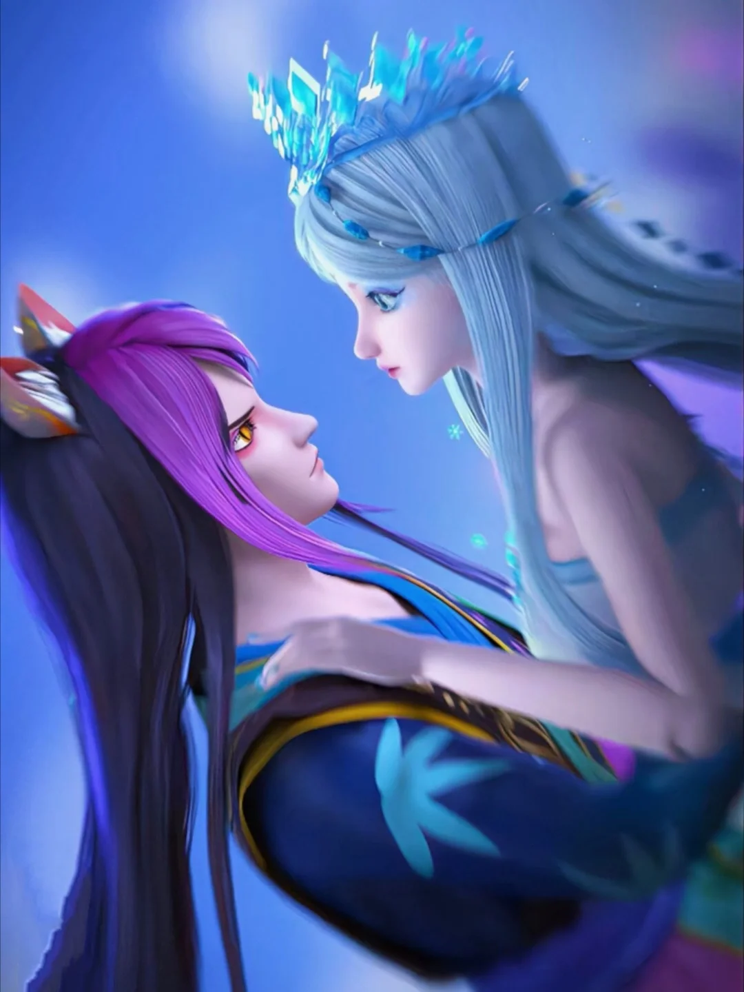 守护的力量！《唱舞全明星》叶罗丽联动第二弹，冰公主&颜爵时装上线