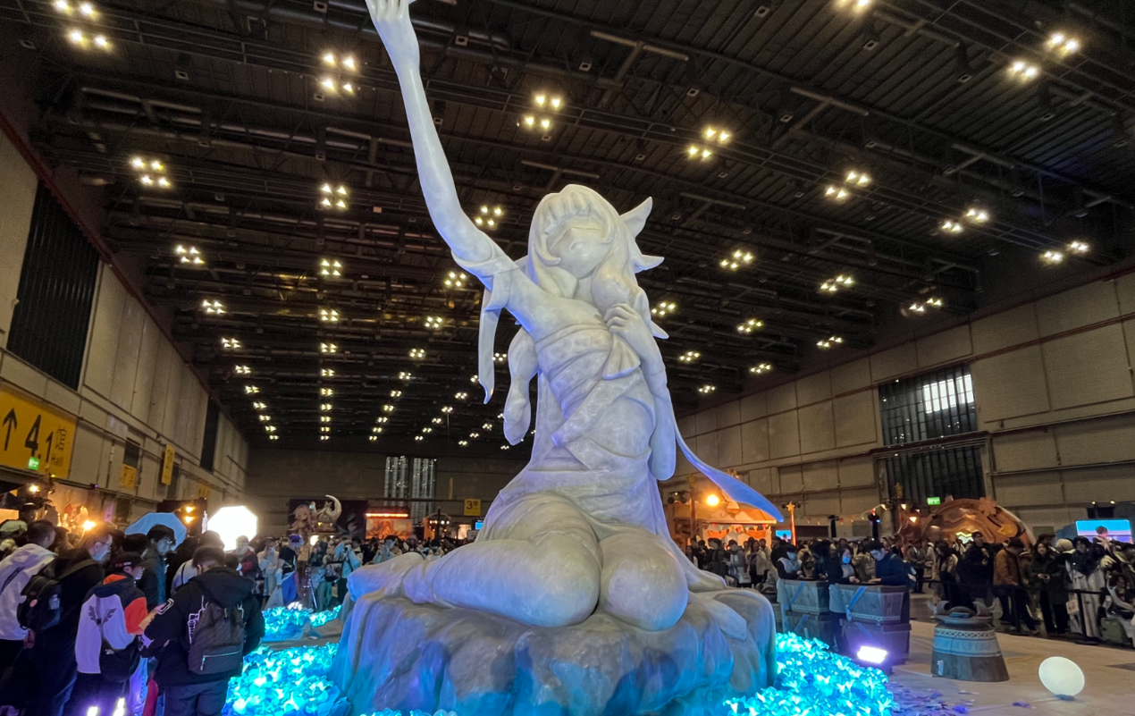 base64_image 米哈游在接近0度的上海,整出了100度的火热