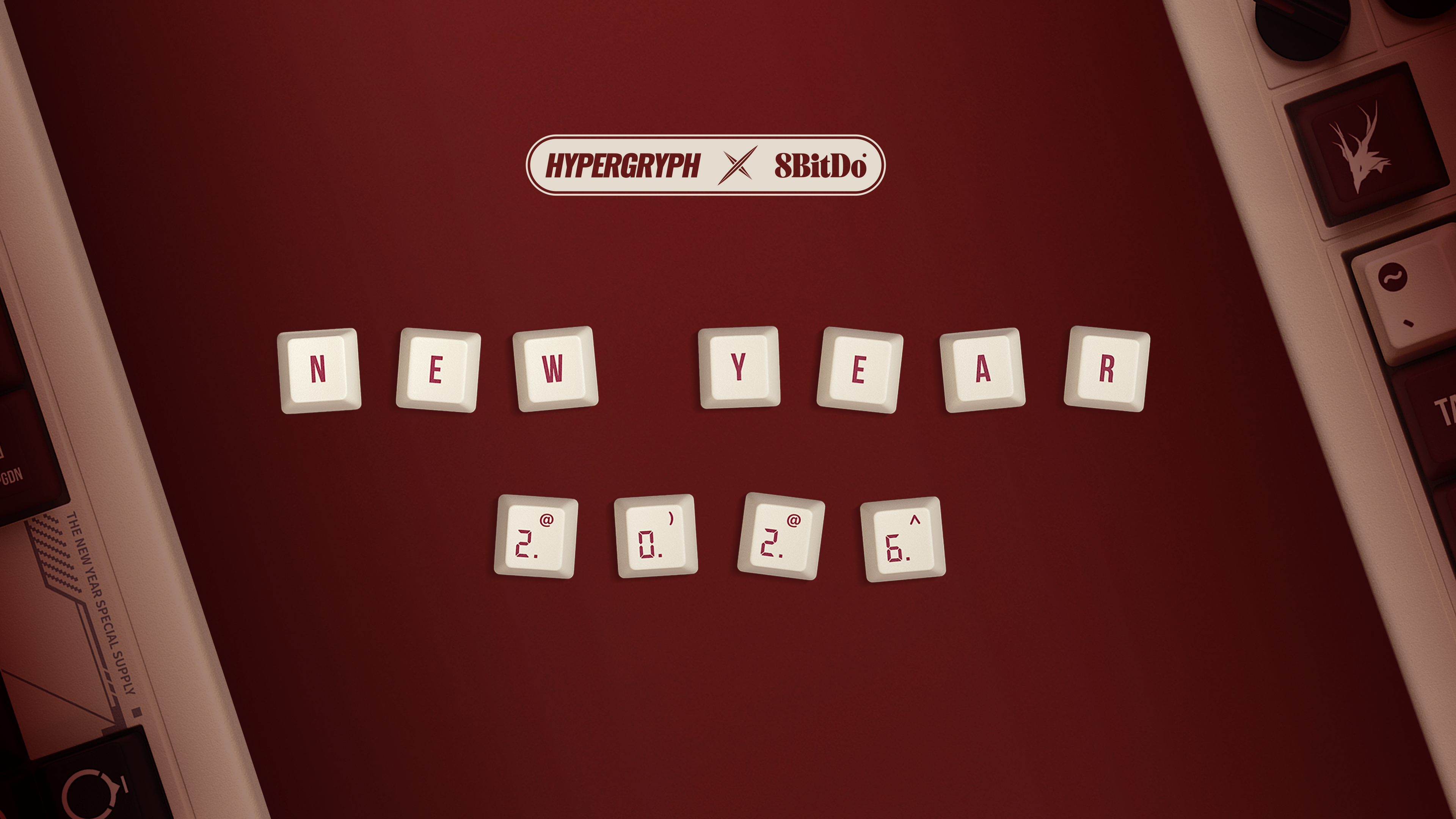 键入复古年味：八位堂 x 鹰角网络 新春联名周边套装正式发布