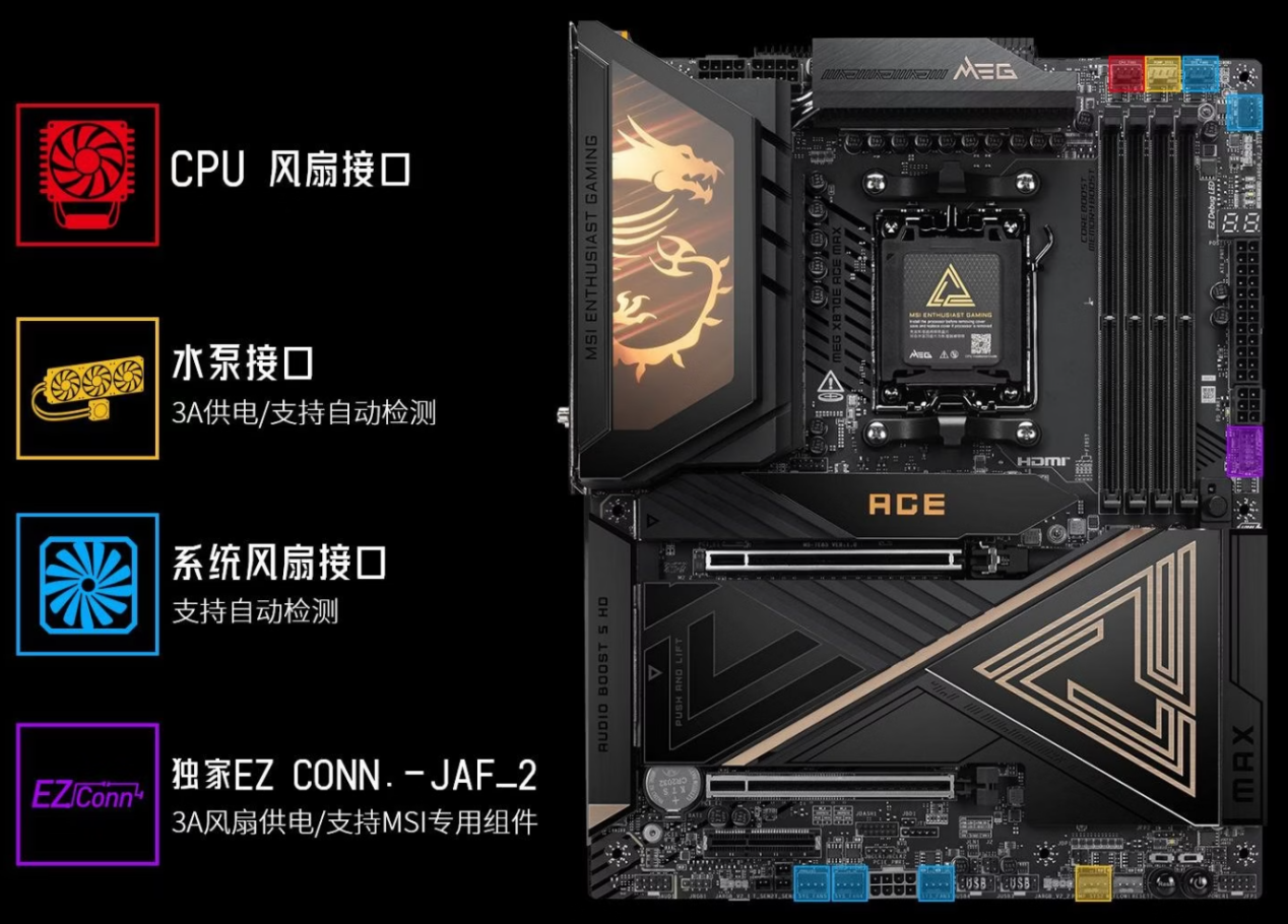 微星MAG X870E ACE MAX战神主板首发，定义AM5平台新标杆