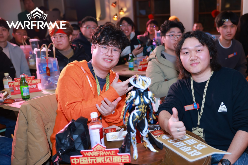 Warframe玩家见面会玩“疯”了！国区仓鼠贴脸“催更”莲妈反被夸？