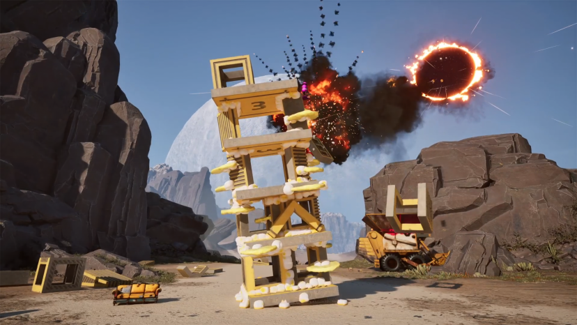 4人欢脱建造游戏《救援被拒》首曝，土木版人类一败涂地？