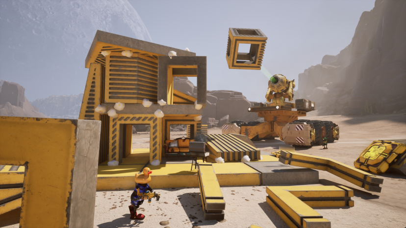 4人欢脱建造游戏《救援被拒》首曝，土木版人类一败涂地？