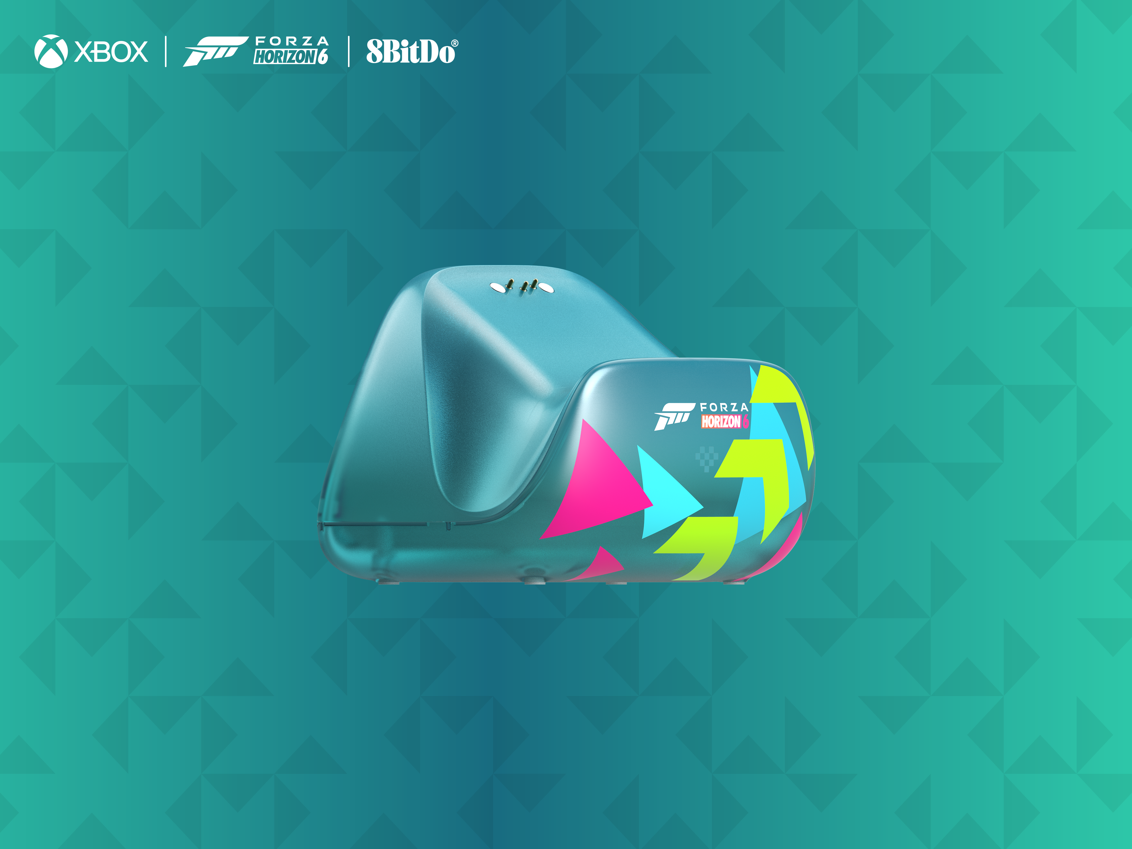 8BitDo Xbox 无线手柄充电座 – Forza Horizon 6 联名款全球限量发布