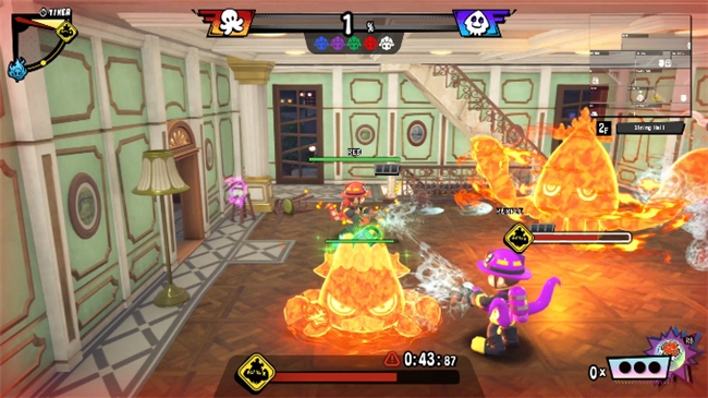 在线多人动作游戏《OCTOPinbs》将于5月12日上线Steam！