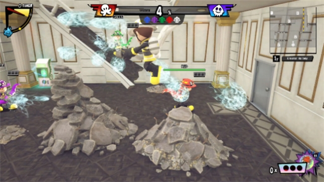 在线多人动作游戏《OCTOPinbs》将于5月12日上线Steam！