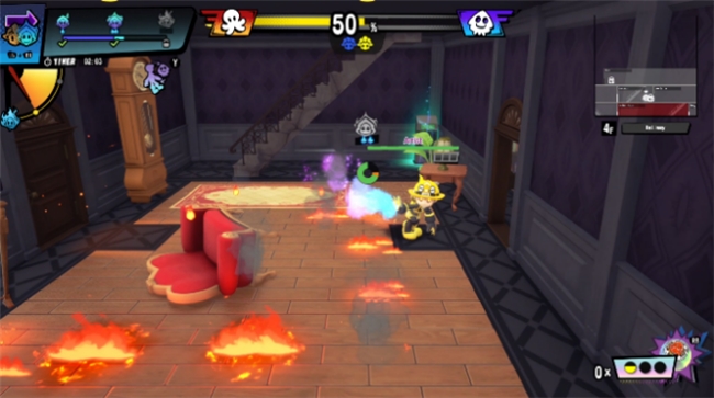 在线多人动作游戏《OCTOPinbs》将于5月12日上线Steam！