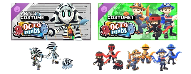 狼人杀动作游戏《OCTOPinbs》今日上线Steam！发售折扣进行中！