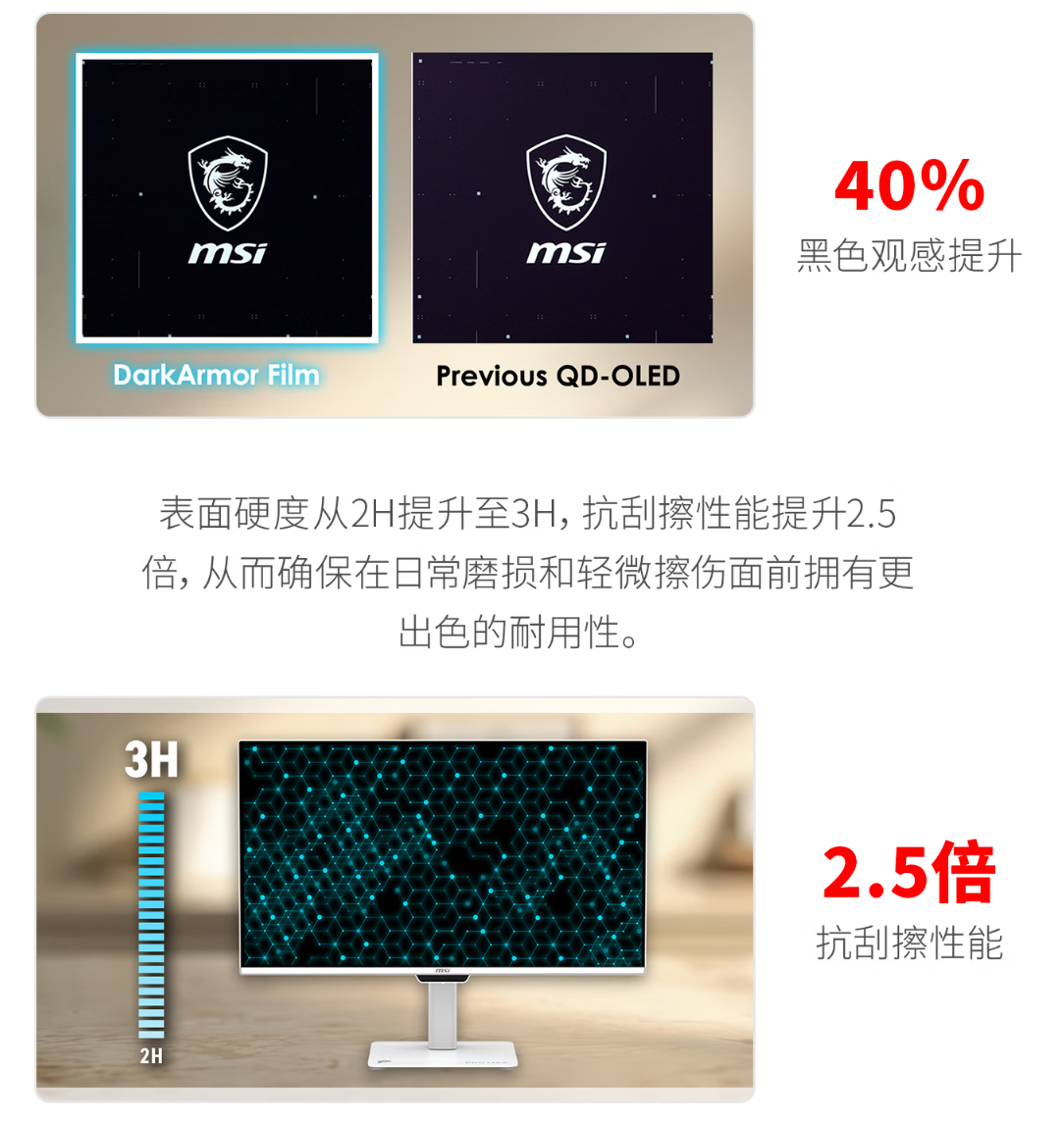 base64_image 专业色彩与效率兼具:微星PRO MAX系列第四代雾面QD-OLED显示器开售