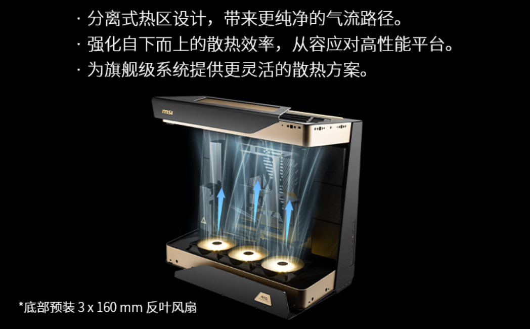 微星旗舰机箱MEG MAESTRO 900R超神开售：全景玻璃+可旋转主板托盘