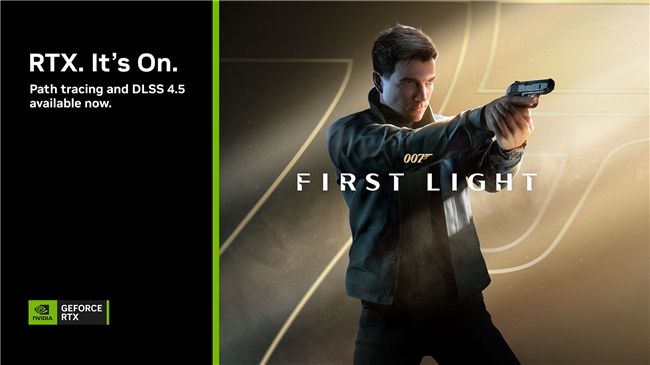 《007 初露锋芒》(007 First Light) 支持路径追踪与 DLSS 光线重建，《伊莫》(Aniimo) 发布支持 DLSS 4.5